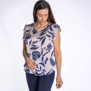 Top Estampado com Folho